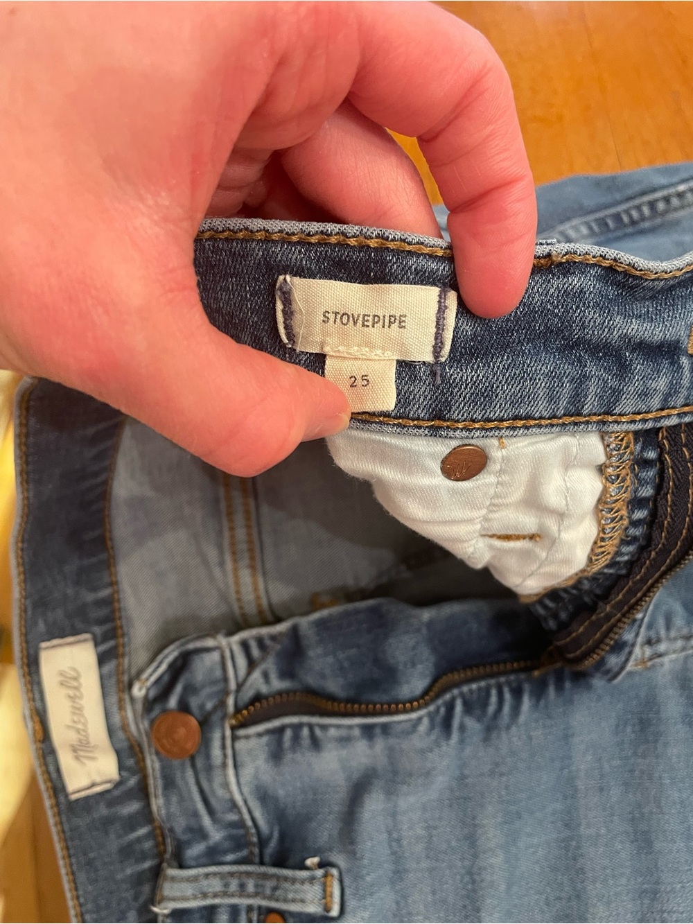 Madewell Stovepipe Jeans - Picture 7 of 8